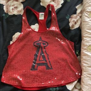 Angels Baseball Tank Top
